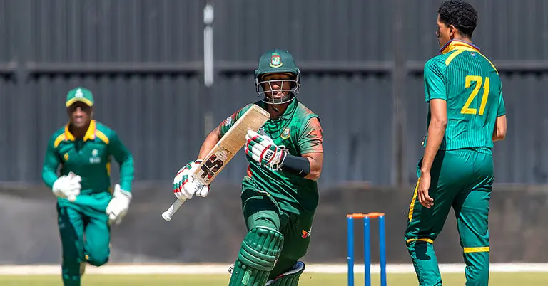 দক্ষিণ আফ্রিকা ও বাংলাদেশের যুবারা